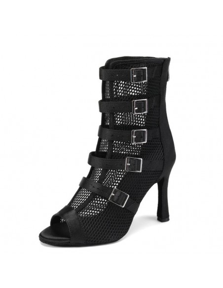 Zayra Black Dance Boots