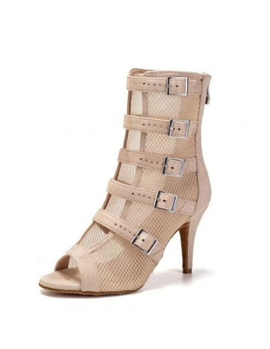 Zaira Beige Stiefeletten