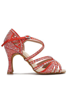 Flexy Sweet Rouge | Sandalia de Baile Latino | RopaDance