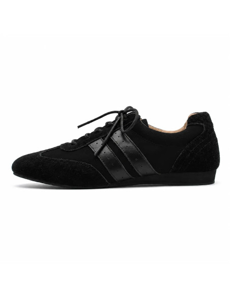Sapatos de Dança Homem Atlas Black Salsa Bachata | RopaDance