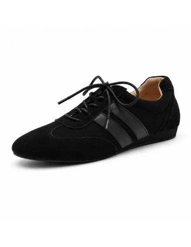 Sapatos de Dança Homem Atlas Black Salsa Bachata | RopaDance